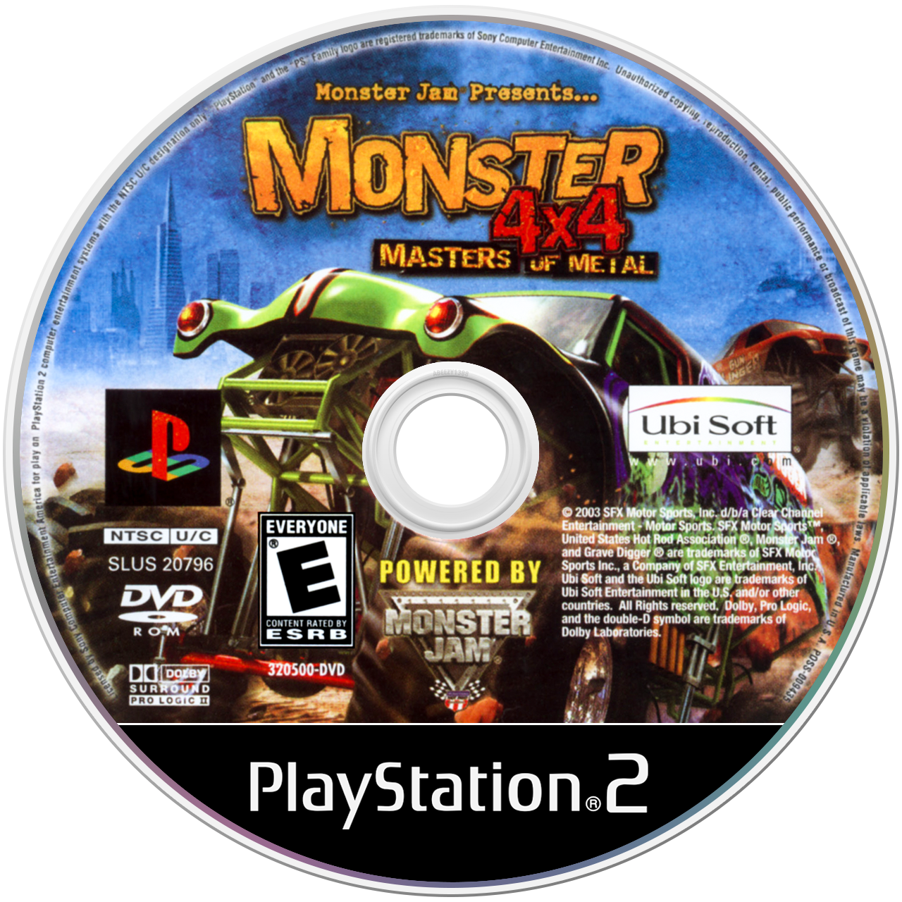 Monster 4x4 Masters of Metal media 5 for Playstation 2